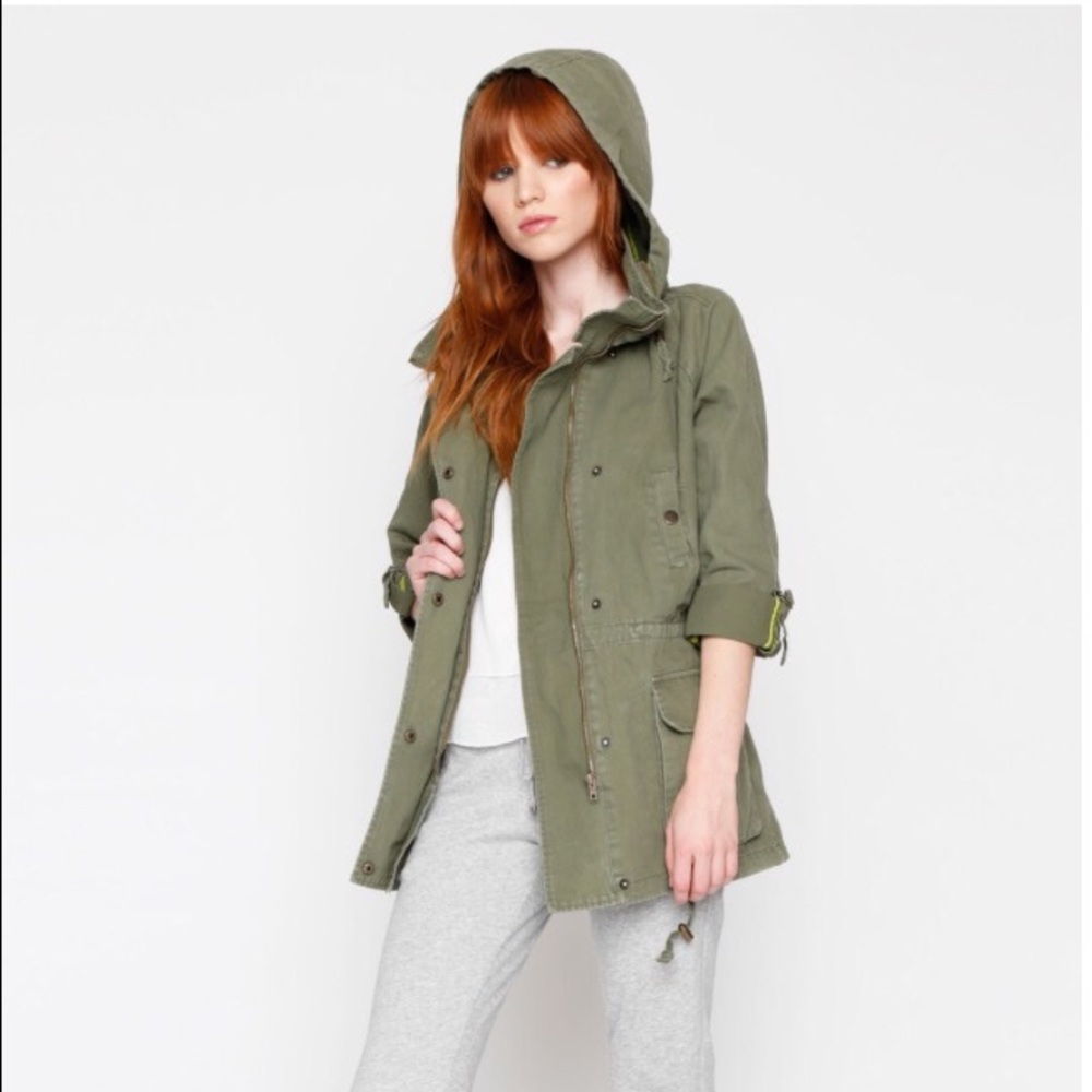 Willow & Clay Olive Utility Jacket